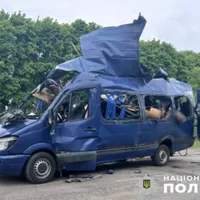 După întâlnirea de pace, focuri de armă. Victime civile într-un autobuz vizat direct în Sumî - FOTO: X  (imagine cu rol ilustrativ)