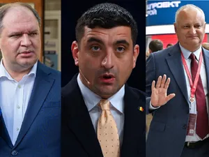 Pro rușii de la Chișinău Ceban și Dodon îl susțin pe George Simion. Se joacă ruleta rusească - Foto: Profimedia Images