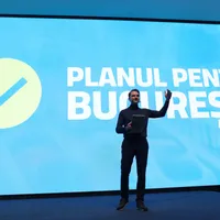 Candidatul PNL la Primăria Capitalei, Sebastian Burduja, și-a prezentat Planul pentru București - Foto: INQUAM Photos/ George Călin