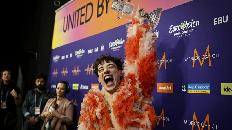 Nemo a câştigat Eurovision 2024 pentru Elveția cu piesa „The Code” - Foto: Profimedia Images