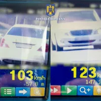 Cum a luat un vitezoman român „tenace” amendă de 2.950 lei și a rămas pieton 7 luni - Foto: Facebook/Poliția Română
