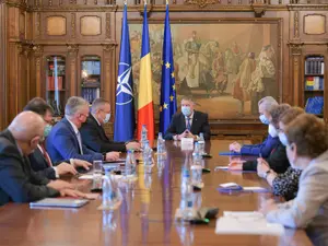 Președintele Iohannis îi primește la Cotroceni pe premierul spaniol și președintele Estoniei/FOTO: presidency.ro