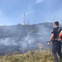 Incendiu Muntele Găina - Foto: ISU Alba