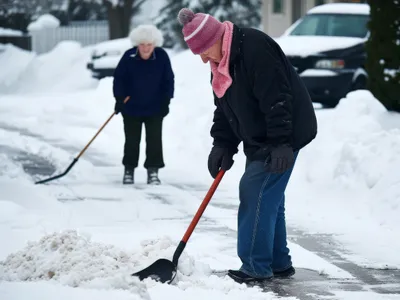 „Lopătarea” zăpezii poate fi periculoasă - Foto: Freepik (Imagine cu rol ilustrativ)