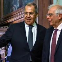 Serghei Lavrov l-a umilit pe Josep Borrell, la Moscova. Foto Getty Images