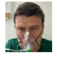 Radu Roșian, bărbatul bolnav de COVID care a stat trei săptămâni la terapie intensivă/FOTO: Facebook