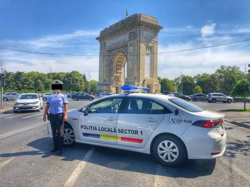 Poliția Locală Sector 1 a pontat ore suplimentare inutile. Foto Facebook Poliția Locală Sector 1