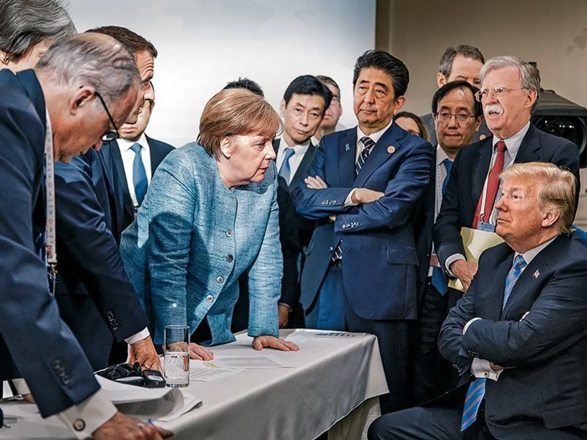 O întâlnire Merkel-Trump la summitul G7 din Canada