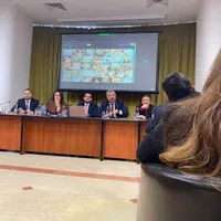 Dezbaterea legii pentru securitatea cibernetică a României, întreruptă de imagini pentru adulți. / Foto: Captura, Facebook