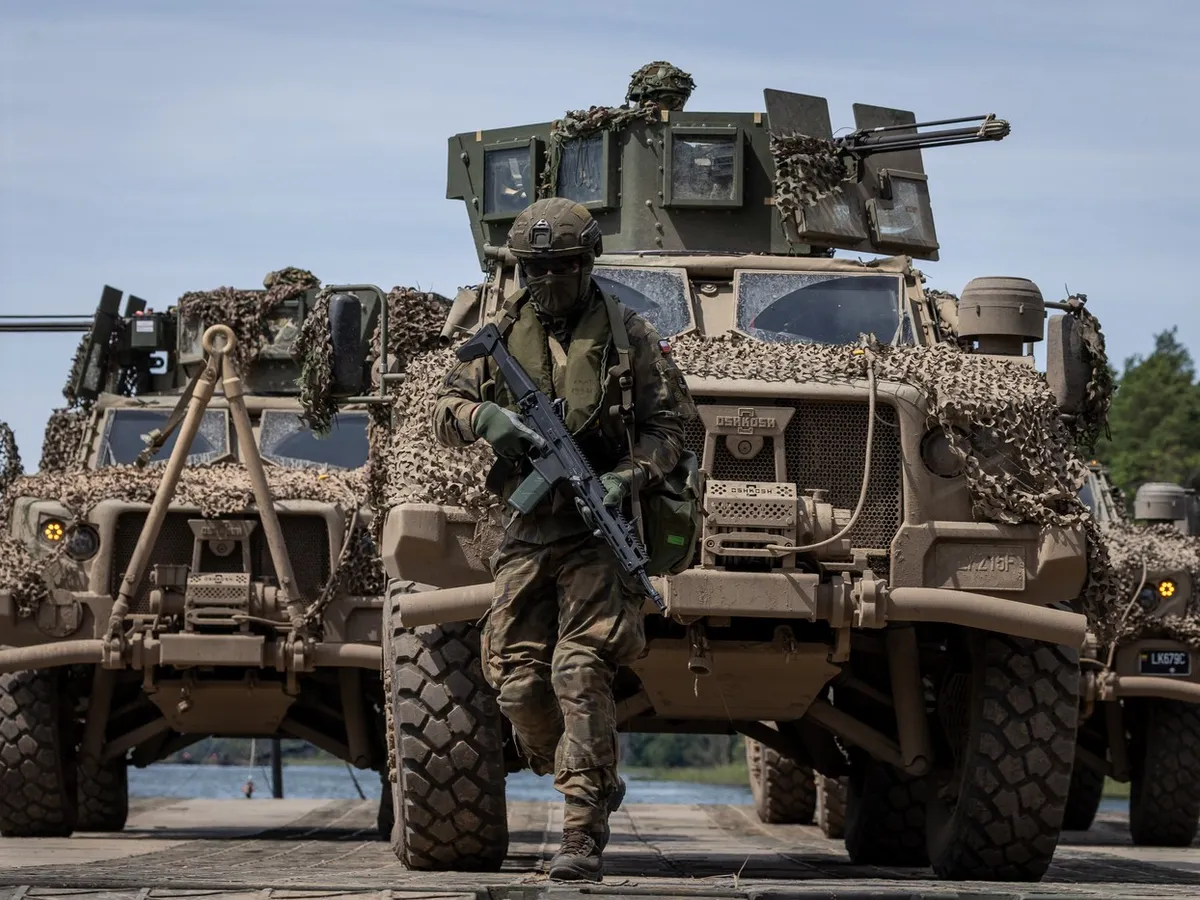 Coaliția Voinței desfășoară trupe și echipamente militare în Polonia. Intervin pentru securitatea Ucrainei - Foto: Profimedia Images (imagine cu  rol ilustrativ)