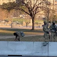 Militari pe străzile din Washington