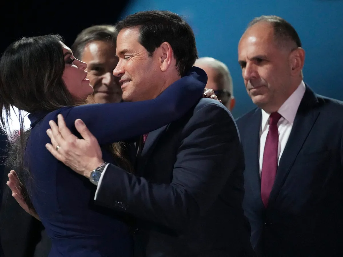 Kimberly Guilfoyle și marco rubio