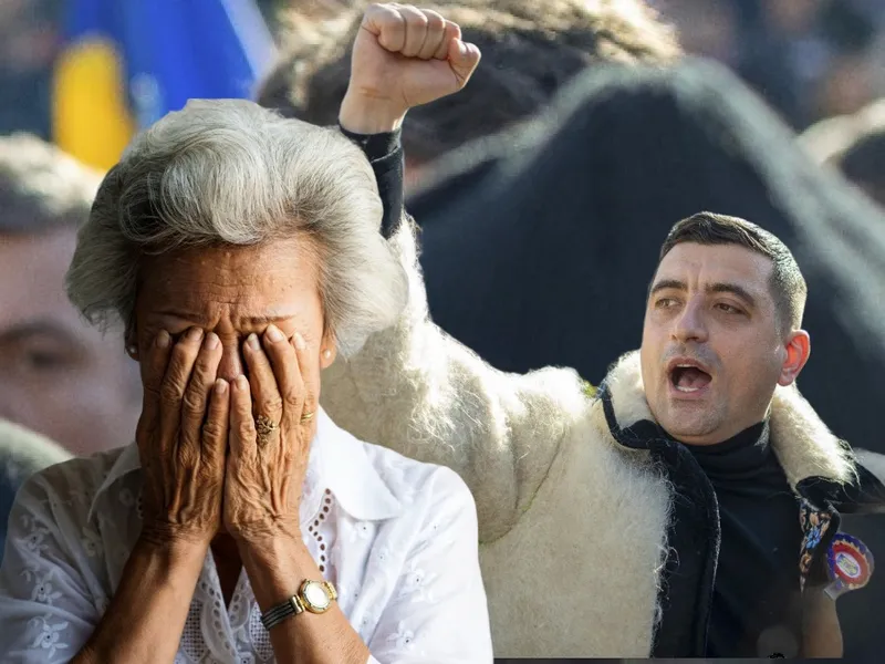 Pensiile și salariile bugetare nu se mai plătesc dacă George Simion iese președinte. „Nu sunt bani” - Foto. Colaj / INQUAM PHOTOS / Octav Ganea