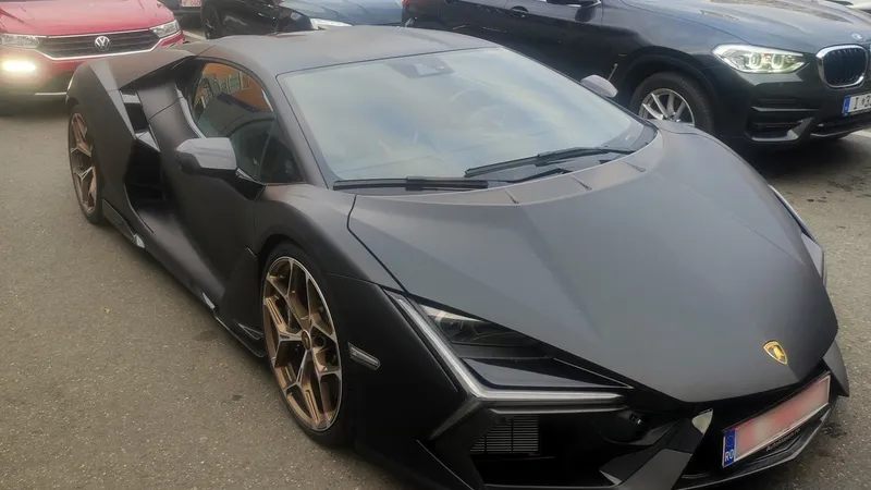 Specialiștii RAR au rămas mască! Cu ce bolid „curentat” de 700.000 € s-a prezentat un român - Foto: Facebook/RAR