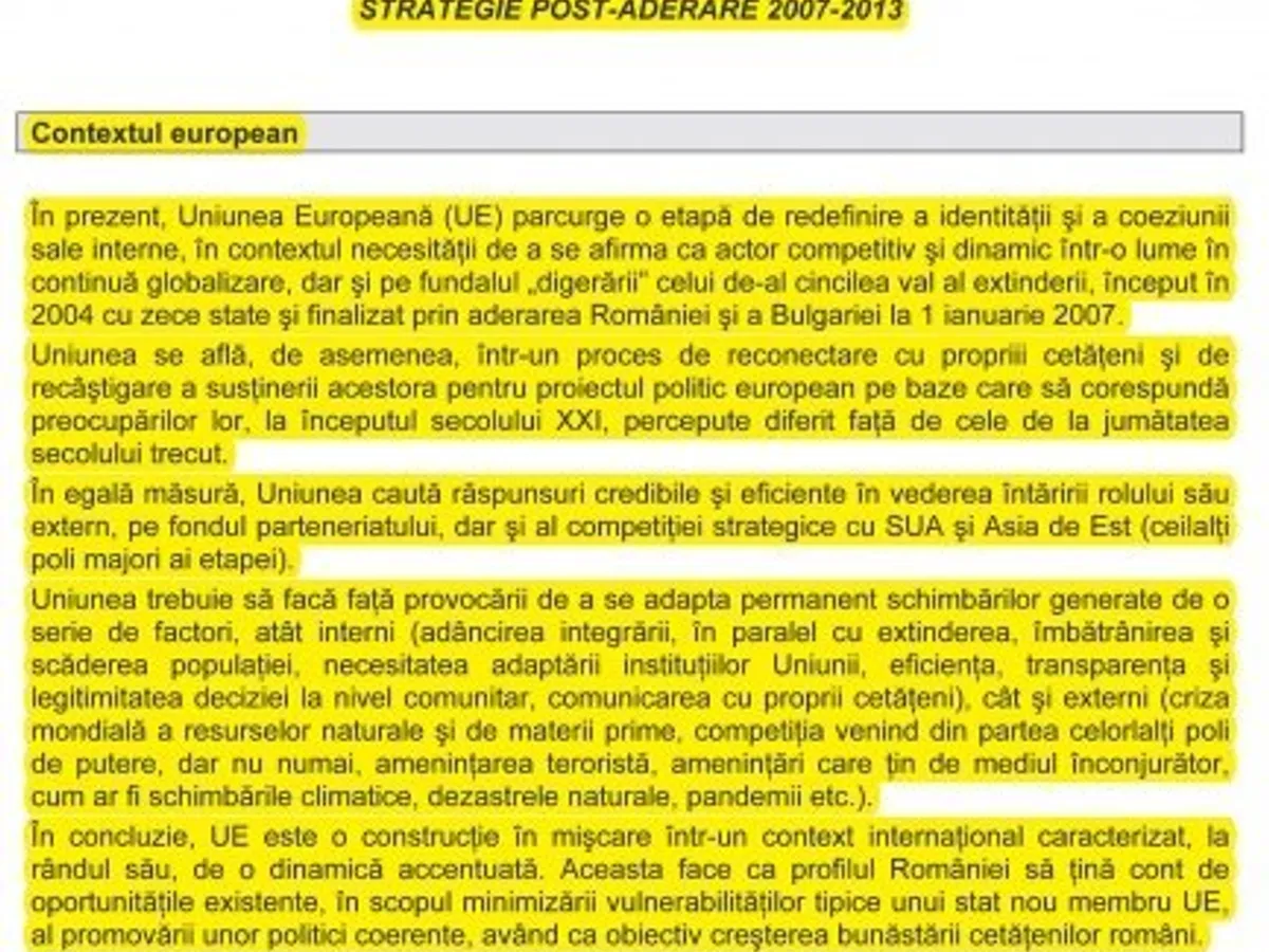 Strategie UE