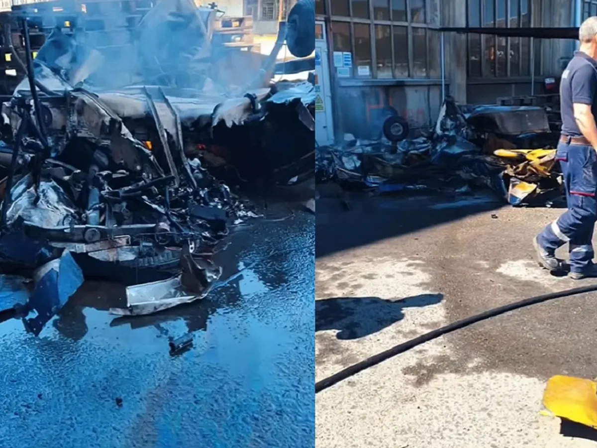 Accident aviatic la Arad - Foto: Captură TV Arad