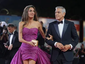 George Clooney și soția sa, Amal - Foto: Profimedia Images
