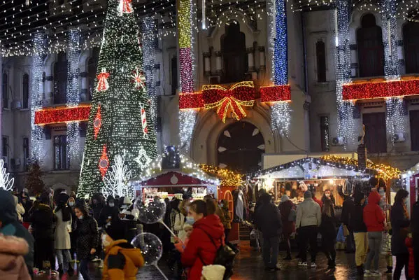 Piața de Crăciun Craiova / Foto: Primaria Municipiului Craiova, Facebook