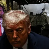 Trump și Vance, contraziși de realitate: 82% dintre ucraineni susțin lupta contra Rusiei, fără SUA - Foto: Profimedia images - Colaj Newsweek