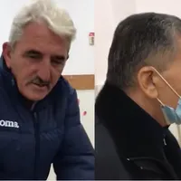 Doi consilieri locali din Mogoșoaia- Valentin Ene (PNL) şi Dinu Gheorghe (PMP), au fost filmați când amenințau în stil mafiot o consilieră de la USR Foto: captură Facebook
