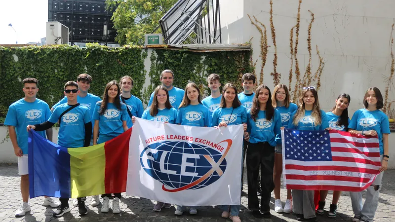 Liceenii români pot studia un an în SUA. Care sunt beneficiile și ce condiții trebuie îndeplinite FOTO Ambasada SUA