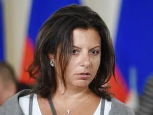 Margarita Simonian, şefa Russia Today, este supărată că omul ei a fost expulzat din România. Aici, la o ceremonie din Rusia - Foto: Profimedia Images (Imagine cu caracter ilustrativ)