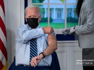 Joe Biden se va vaccina cu noul ser antiCovid adaptat noilor variante. Ce le cere americanilor? - FOTO: Profimedia