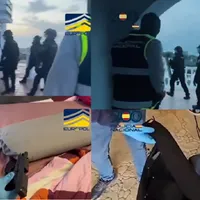 Infractor periculos prins în Spania Foto: captură Europol