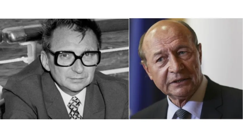 Ion Pacepa și Traian Băsescu