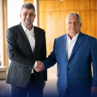 Ciolacu, prânz privat cu Viktor Orban - Foto: Facebook/Orbán Viktor