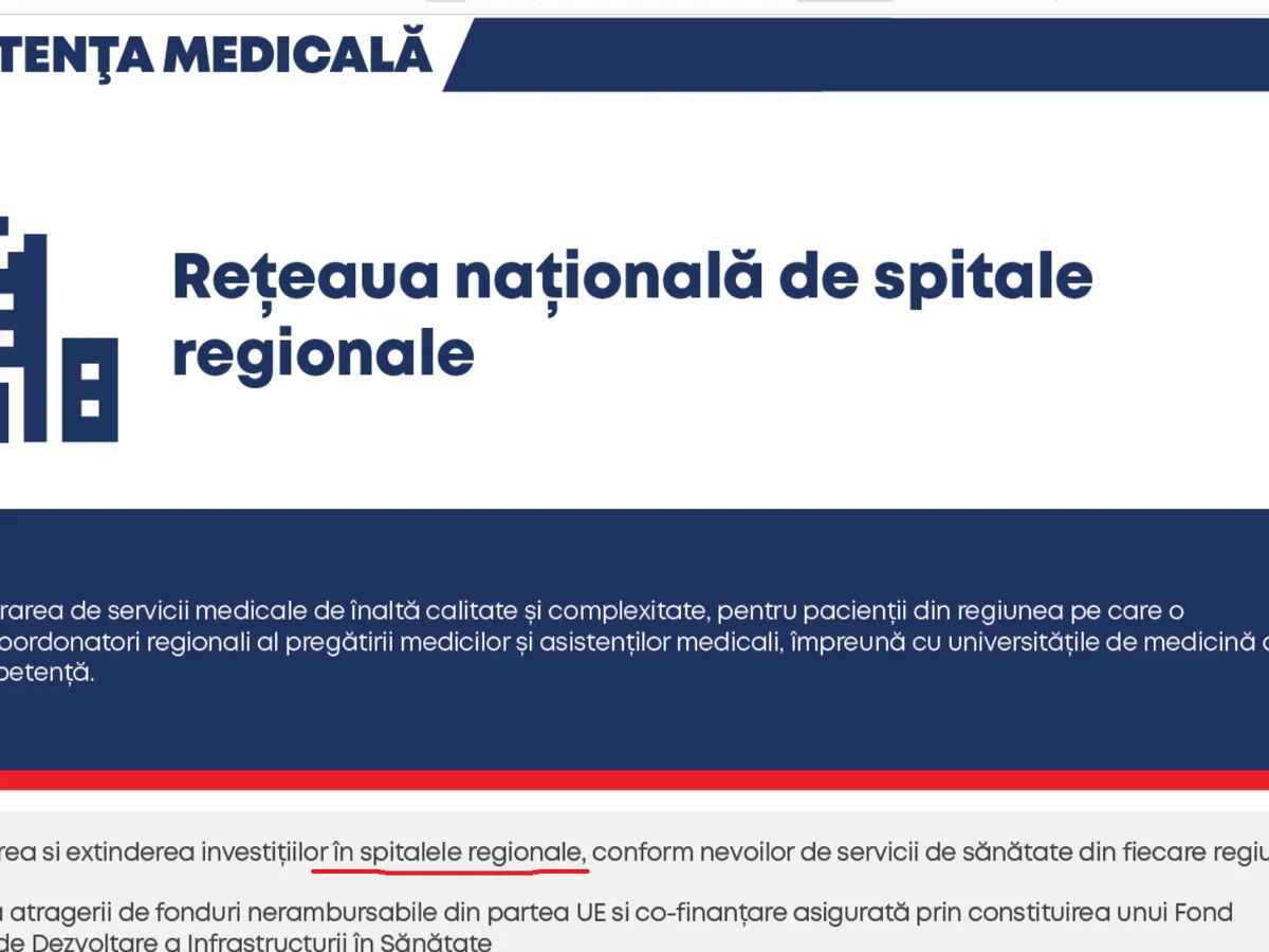 PSD. Program Guvernare 2021