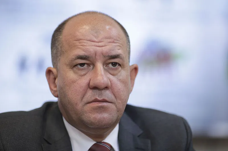 Adrian Pintea, la prezentarea bilanţului MADR pe anul 2019 - Foto: INQUAM PHOTOS/Octav Ganea