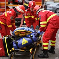 Explozia unei butelii a băgat două persoane în spital - Foto: Facebook/IGSU (cu rol ilustrativ)