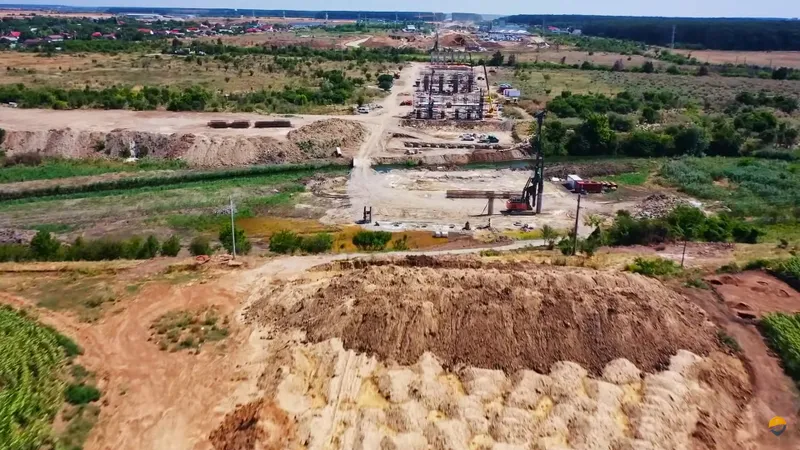 Știm când șoferii vor putea ocoli Bucureștiul pe autostradă. Stadiul lucrărilor pe A0 Nord - Foto: Facebook / Asociația Pro Infrastructură