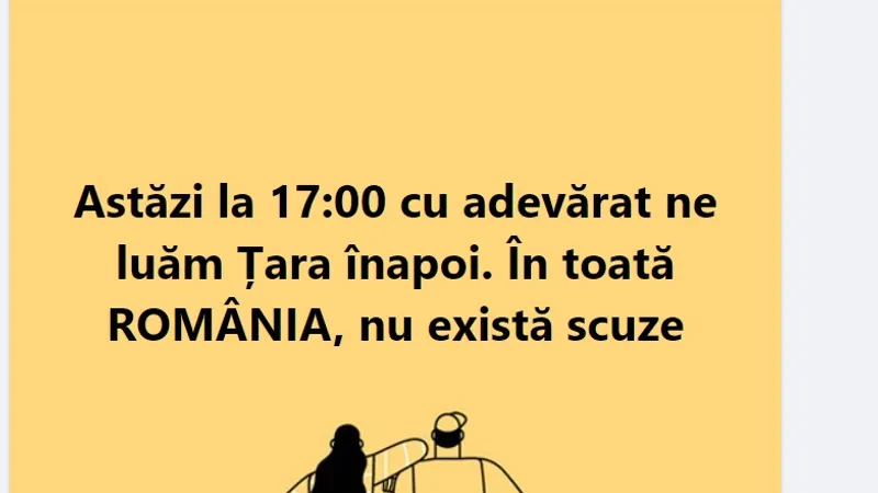 Postările lui George Simion despre protestul pe care susține că nu AUR l-a inițiat. Sursa: Facebook George Simion
