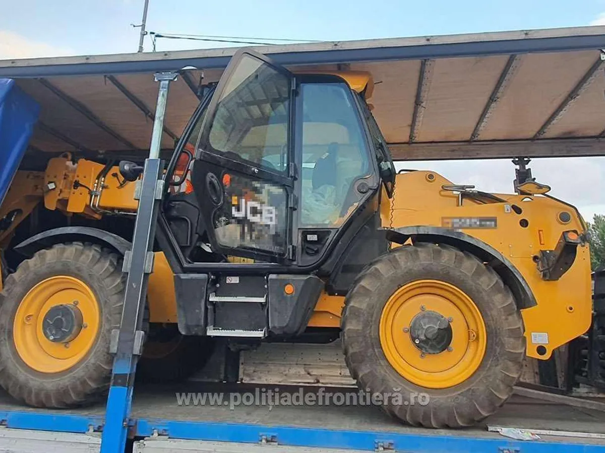 Peste 130 de autovehicule și utilaje furate au fost descoperite la frontieră în primele opt luni
