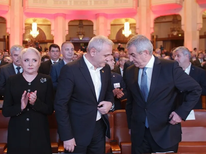 Dăncilă, Dragnea și Tăriceanu, un trio de groază pentru România Foto: INQUAM Photos/Octav Ganea