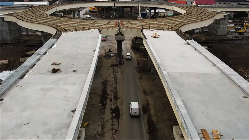 VIDEO Care este stadiul lucrărilor la pasajele de pe Centura București ce trebuie inaugurate în 2022 / Youtube