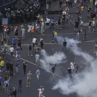 Peste 700 de persoane au fost afectate la protestul din 10 august 2018. Foto Inquam Photos/Octav Ganea