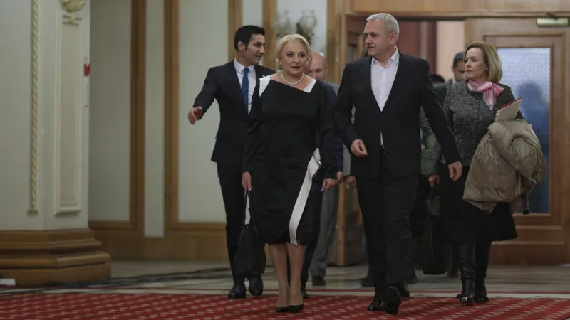 Cei mai mulți români râd de Dăncilă și Dragnea. Foto Inquam Photos/Octav Ganea