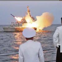 Xi Jinping și Kim Jong Un, pregătiri de război (imagine cu rol ilustrativ)-Foto: KCNA