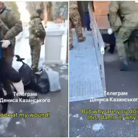 RĂZBOI Soldat rus dat afară din spital a doua zi după operați și trimis pe front. Rana sângerează - Foto: X