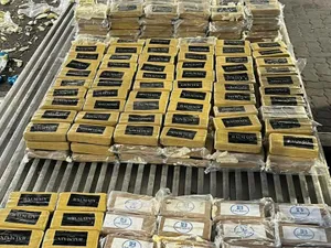 820 kilograme de cocaină au fost aduse în Rusia. Cum acționau traficanții și sancțiuni riscă? Foto: @customs_rf