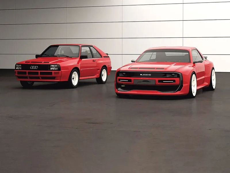 De la Audi Sport Quattro, la Audi E-Legend EL1