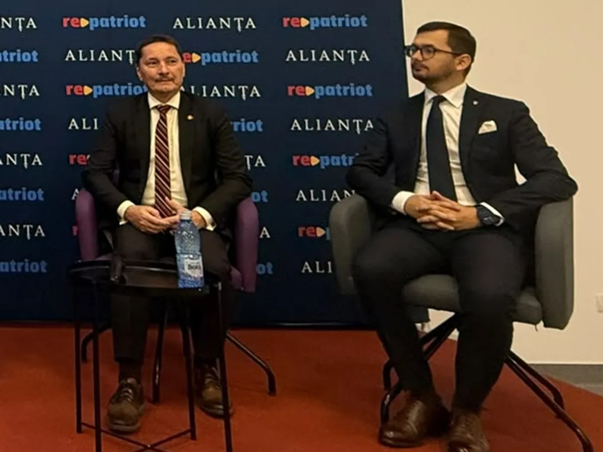 Dan Cîmpean, directorul DNSC și Pavel Popescu, vicepreședinte ANCOM la Trusted Tech Dialogues – 2026 Foto: Repatriot