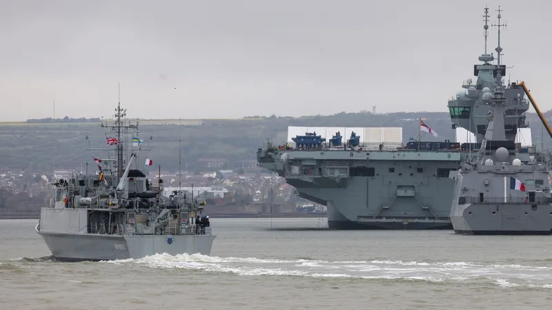 Două foste nave ale Marinei Regale servesc acum în Marina Ucraineană - Foto: Profimedia Images (imagine cu rol ilustrativ)