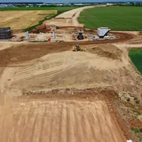 Progres slab, pe autostrada chinezească de 80.000.000 € de lângă București. Gata în 2026? - Foto: Facebook / Asociația Pro Infrastructură