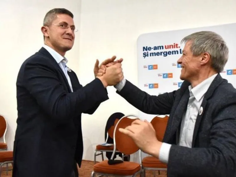 Dan Barna și Dacian Cioloș, liderii USRPLUS