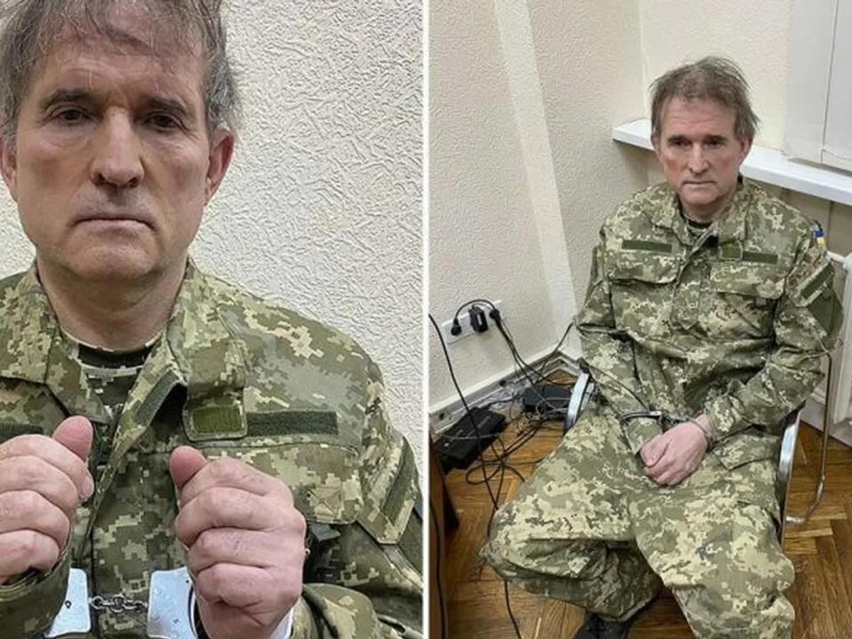 Vladimir Putin vrea să-l scape pe prietenul său Viktor Medvedciuk din mâinile ucrainenilor. / Foto: replicamedia.md