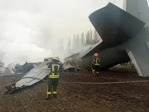 Armata ucraineană transmite că a doborât un avion rusesc deasupra capitalei Kiev/FOTO: ndtv.com